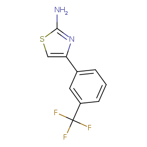 2-​Thiazolamine, 4-​[3-​(trifluoromethyl)​phenyl]​-