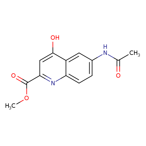 Methyl 6-acetamido-4-hydroxyquinoline-2-carboxylate