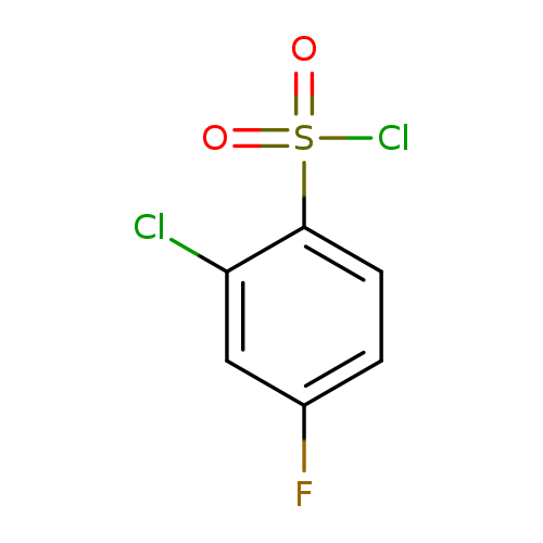 2-Chloro-4-fluorobenzene-1-sulfonyl chloride