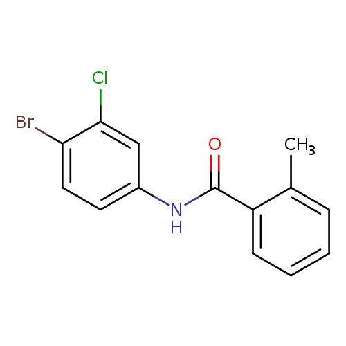 N-(4-bromo-3-chlorophenyl)-2-methylbenzamide