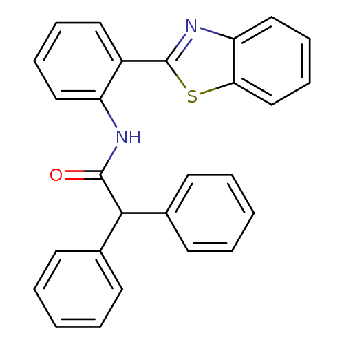 N-[2-(1,3-benzothiazol-2-yl)phenyl]-2,2-diphenylacetamide