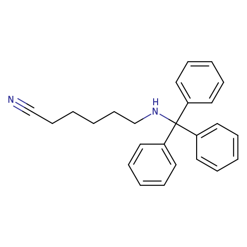 6-(tritylamino)hexanenitrile