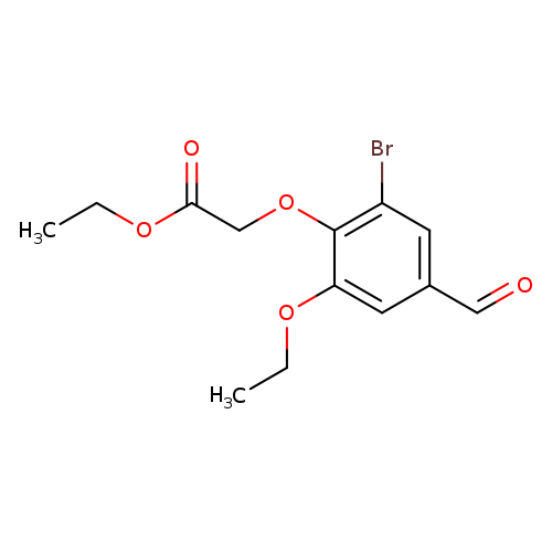 ethyl 2-(2-bromo-6-ethoxy-4-formylphenoxy)acetate