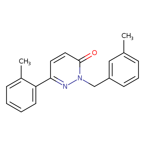 6-(2-methylphenyl)-2-[(3-methylphenyl)methyl]-2,3-dihydropyridazin-3-one