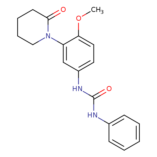 3-[4-methoxy-3-(2-oxopiperidin-1-yl)phenyl]-1-phenylurea