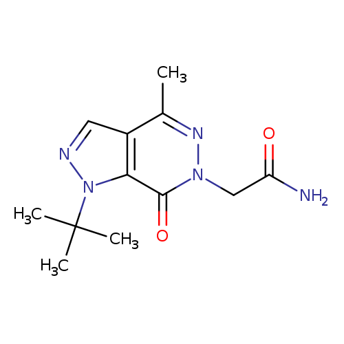 2-{1-tert-butyl-4-methyl-7-oxo-1H,6H,7H-pyrazolo[3,4-d]pyridazin-6-yl}acetamide