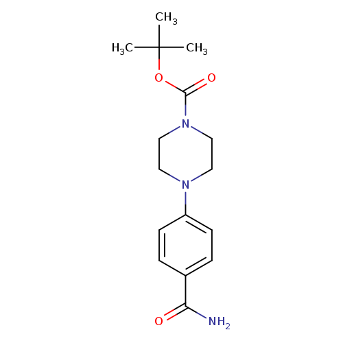tert-butyl 4-(4-carbamoylphenyl)piperazine-1-carboxylate