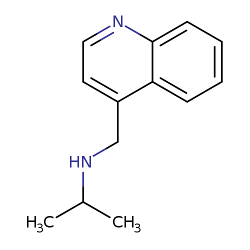 (Propan-2-yl)[(quinolin-4-yl)methyl]amine