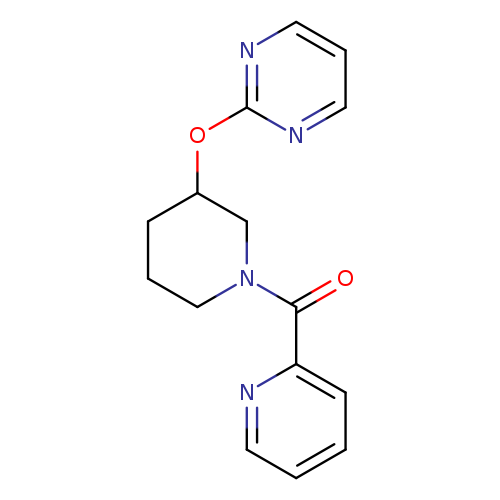 2-{[1-(pyridine-2-carbonyl)piperidin-3-yl]oxy}pyrimidine