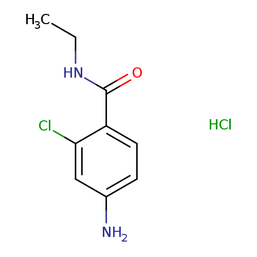 4-amino-2-chloro-N-ethylbenzamide hydrochloride