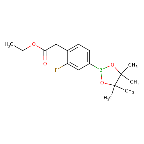 2-Fluoro-4-(4,4,5,5-tetramethyl-1,3,2-dioxaborolan-2-yl)-benzeneacetic acid, ethyl ester