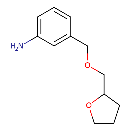3-[(oxolan-2-ylmethoxy)methyl]aniline