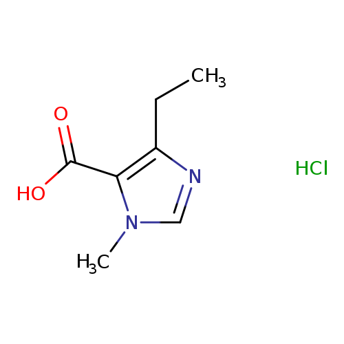 4-ethyl-1-methyl-1H-imidazole-5-carboxylic acid hydrochloride