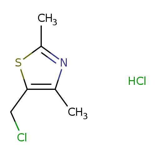 5-(chloromethyl)-2,4-dimethyl-1,3-thiazole hydrochloride