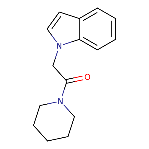 1-(2-OXO-2-PIPERIDIN-1-YLETHYL)-1H-INDOLE