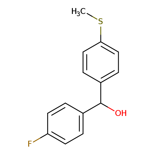 4-Fluoro-4'-(methylthio)benzhydrol