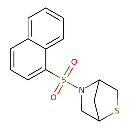 5-(naphthalene-1-sulfonyl)-2-thia-5-azabicyclo[2.2.1]heptane