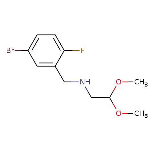 [(5-bromo-2-fluorophenyl)methyl](2,2-dimethoxyethyl)amine