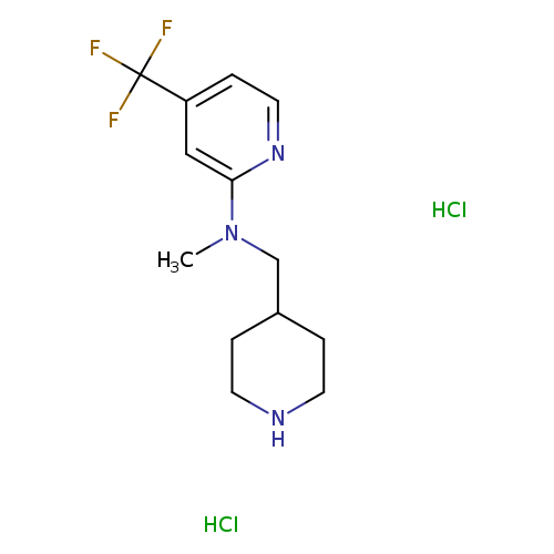 N-methyl-N-[(piperidin-4-yl)methyl]-4-(trifluoromethyl)pyridin-2-amine dihydrochloride