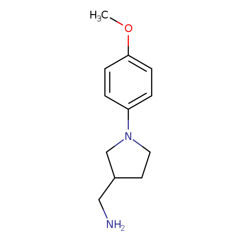 (1-(4-Methoxyphenyl)pyrrolidin-3-yl)methanamine