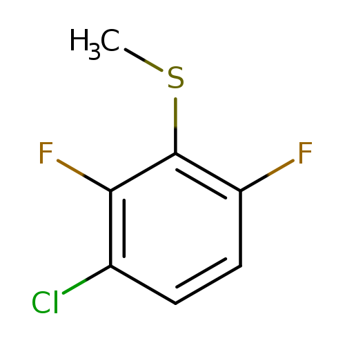 3-Chloro-2,6-difluorothioanisole
