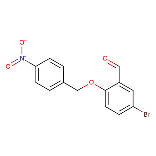 2-(4-nitrobenzyloxy)-5-bromobenzaldehyde