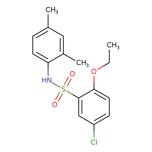 5-chloro-N-(2,4-dimethylphenyl)-2-ethoxybenzene-1-sulfonamide