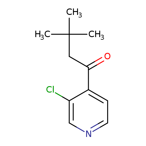 2-Chloro-4-pyridyl 2,2-dimethylpropyl ketone