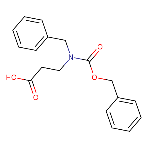 N-[(Phenylmethoxy)carbonyl]-N-(phenylmethyl)-beta-alanine