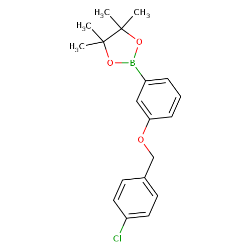 1,3,2-Dioxaborolane, 2-[3-[(4-chlorophenyl)methoxy]phenyl]-4,4,5,5-tetramethyl-