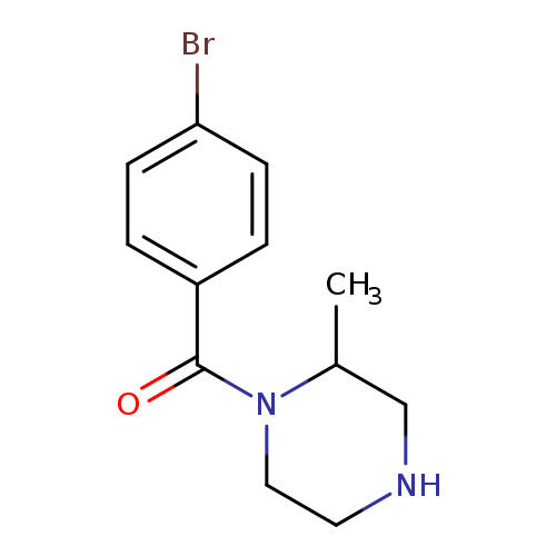 1-(4-bromobenzoyl)-2-methylpiperazine