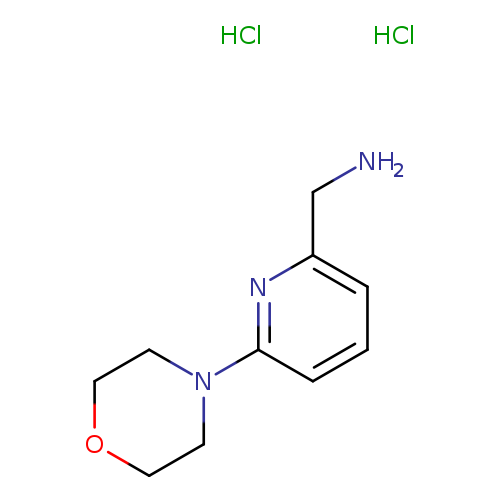 1-[6-(morpholin-4-yl)pyridin-2-yl]methanaminedihydrochloride