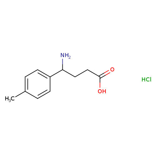 Benzenebutanoic acid, γ-amino-4-methyl-, hydrochloride (1:1)