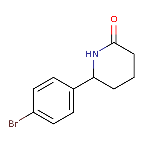 6-(4-bromophenyl)piperidin-2-one