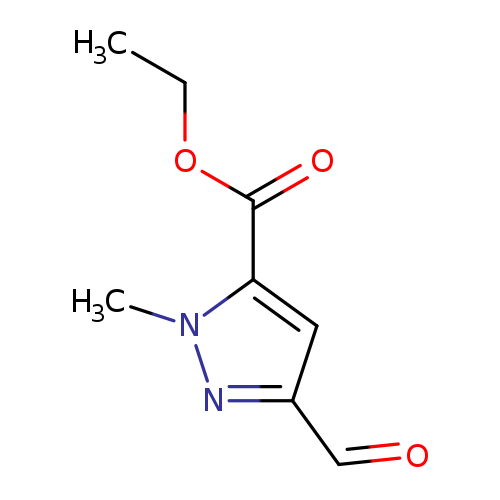 1H-Pyrazole-5-carboxylic acid, 3-formyl-1-methyl-, ethyl ester