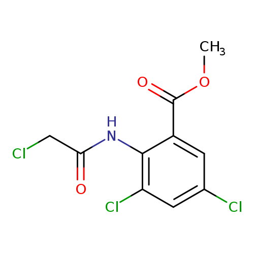 Methyl 3,5-dichloro-2-[(chloroacetyl)amino]benzoate