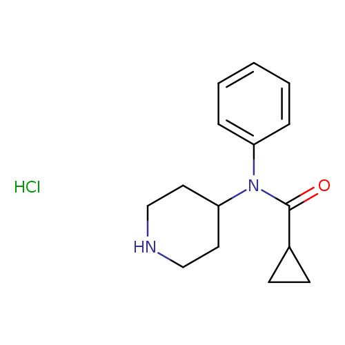 N-phenyl-N-4-piperidinyl-cyclopropanecarboxamide,monohydrochloride