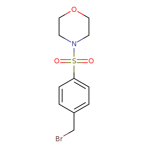 Morpholine, 4-[[4-(bromomethyl)phenyl]sulfonyl]-
