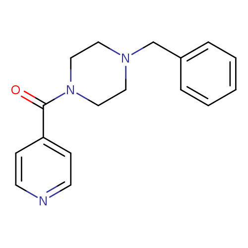 1-benzyl-4-isonicotinoylpiperazine