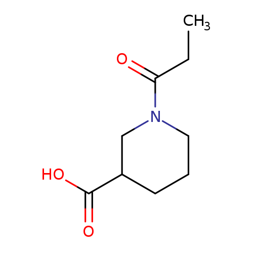1-Propionylpiperidine-3-carboxylic acid