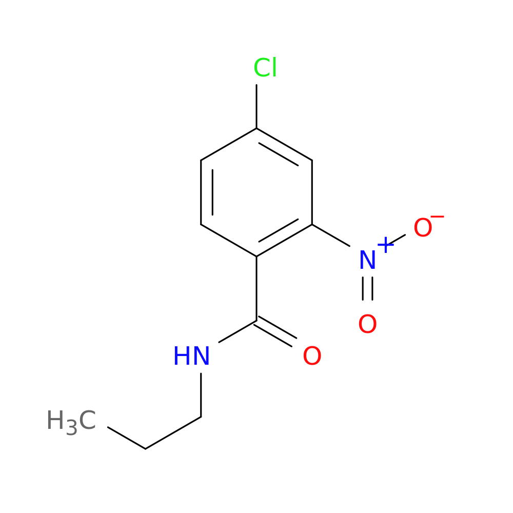 4-chloro-2-nitro-N-propylbenzamide