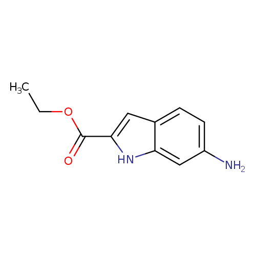 1H-Indole-2-carboxylicacid,6-amino-,ethylester(9CI)