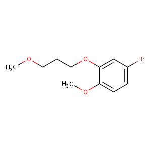 Benzene, 4-bromo-1-methoxy-2-(3-methoxypropoxy)-