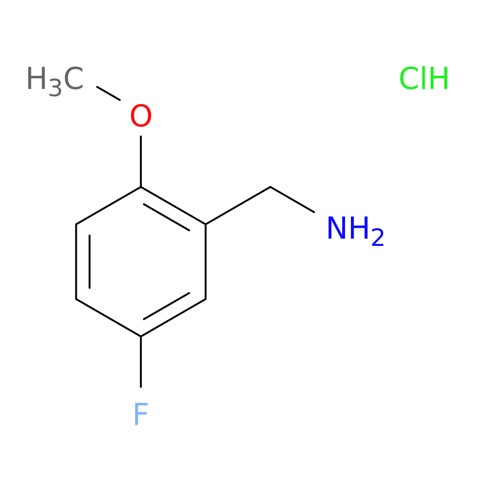 (5-Fluoro-2-methoxyphenyl)methanamine hydrochloride