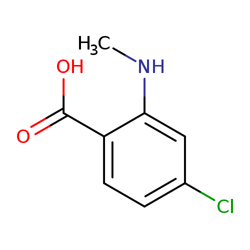 4-Chloro-2-methylamino-benzoic acid