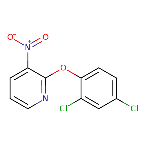 2-(2,4-dichlorophenoxy)-3-nitropyridine