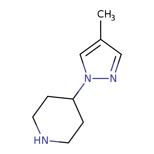 4-(4-methyl-1H-pyrazol-1-yl)piperidine