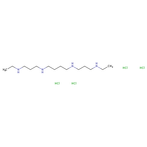 1,4-Butanediamine, N1,N4-bis[3-(ethylamino)propyl]-, hydrochloride (1:4)