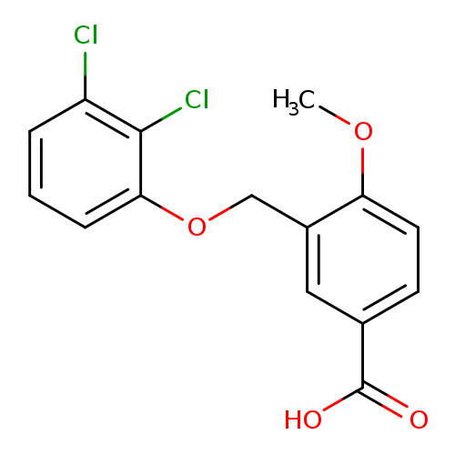 3-[(2,3-Dichlorophenoxy)methyl]-4-methoxybenzoic acid