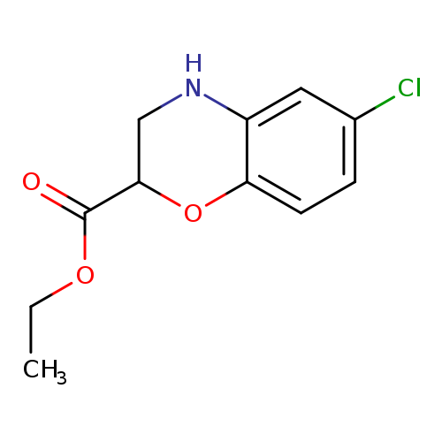 Ethyl 6-chloro-3,4-dihydro-2H-benzo[b][1,4]oxazine-2-carboxylate